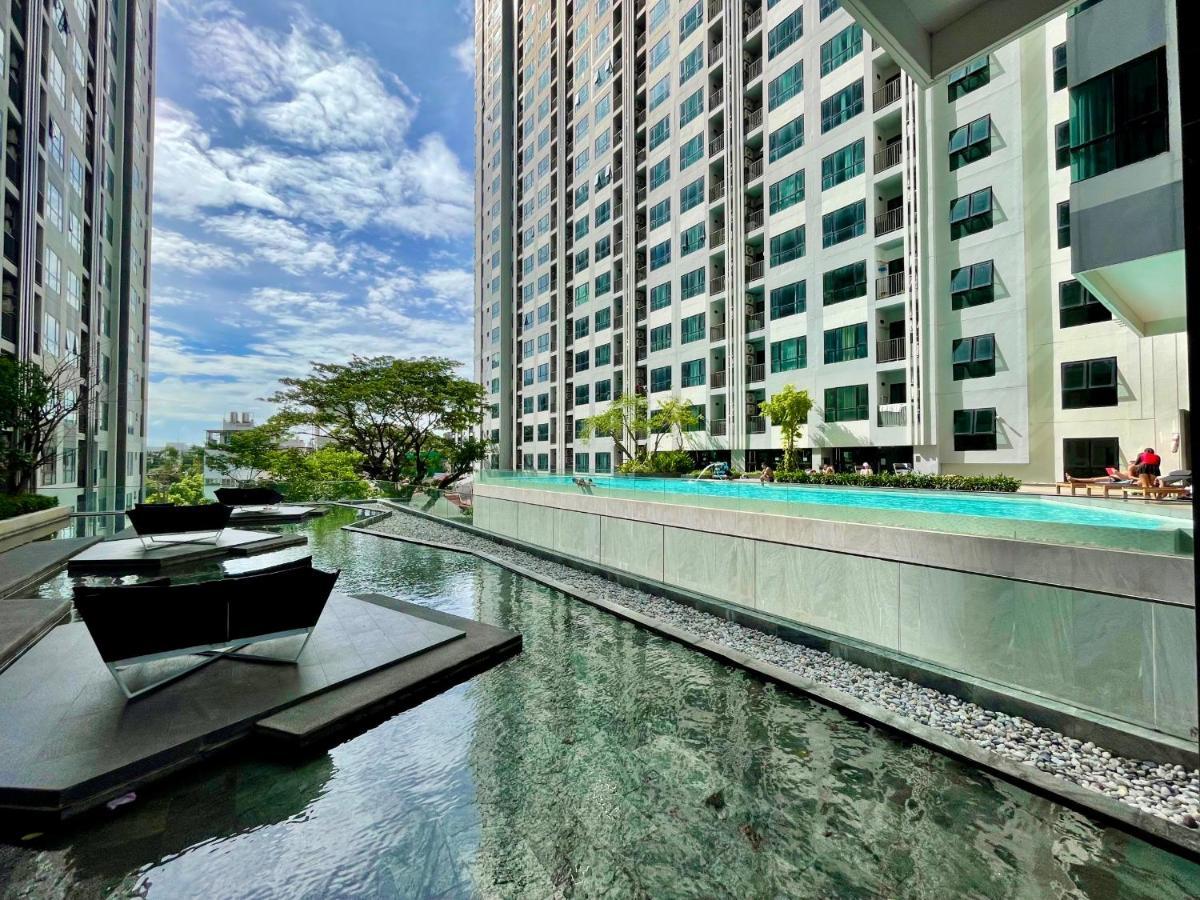 Best Location Condo With Swimming Pool, Gym, Sauna, Washing Mashine, Fast Internet In Central Of Pattaya Exterior foto